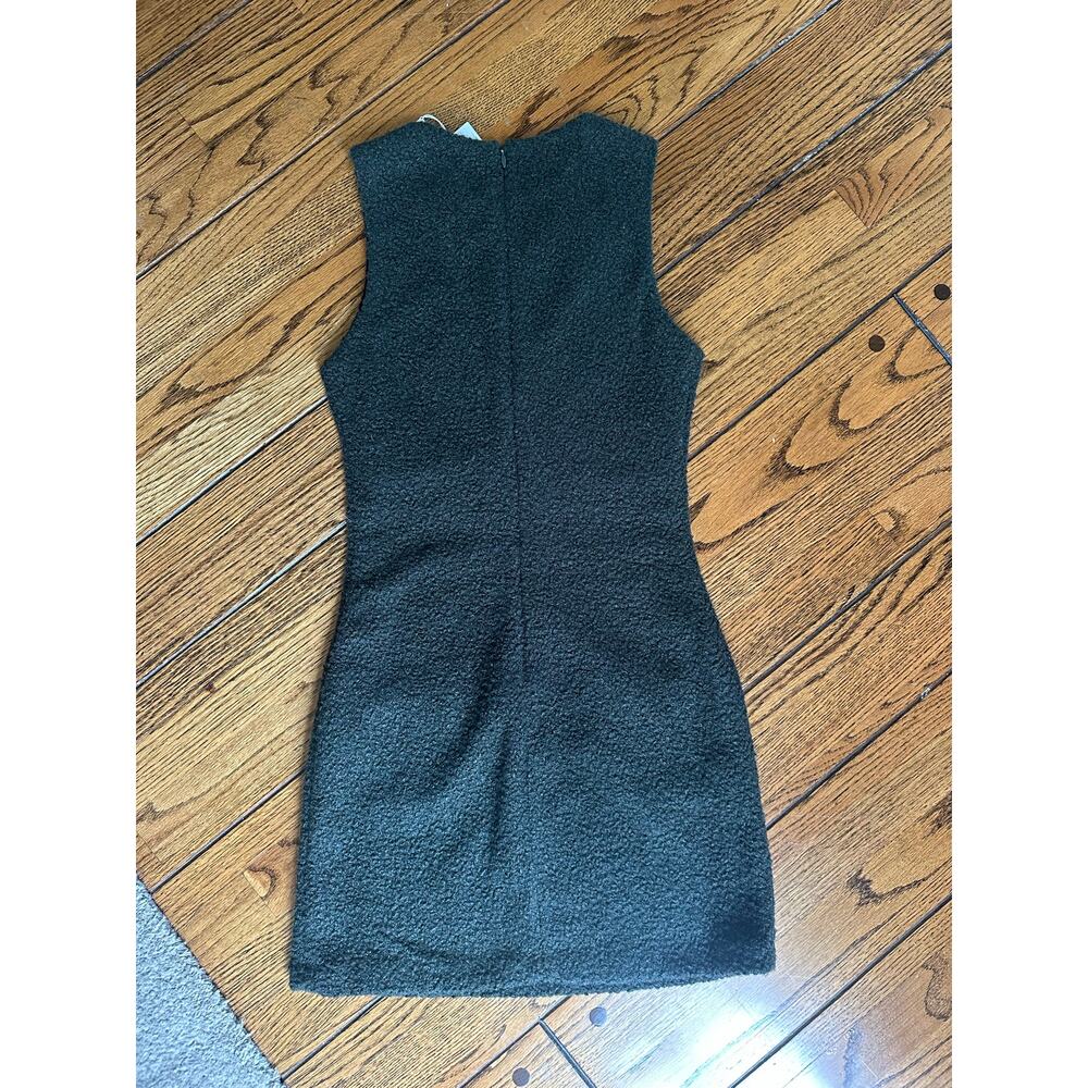 Amanda Uprichard Delia Dress Dark Green XS NWT - Picture 6 of 7